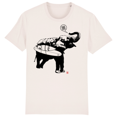 Surf T-shirt men, Elephant